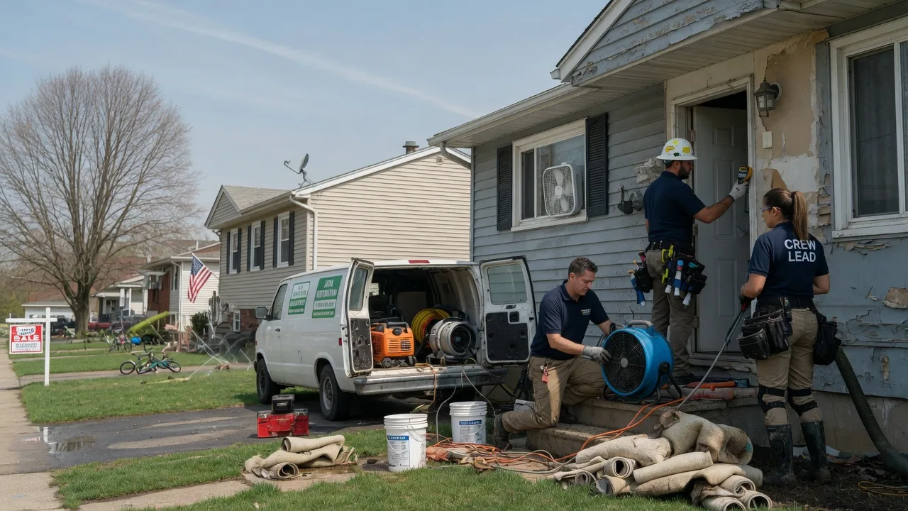 Flood Cleanup in Pitman, NJ near me